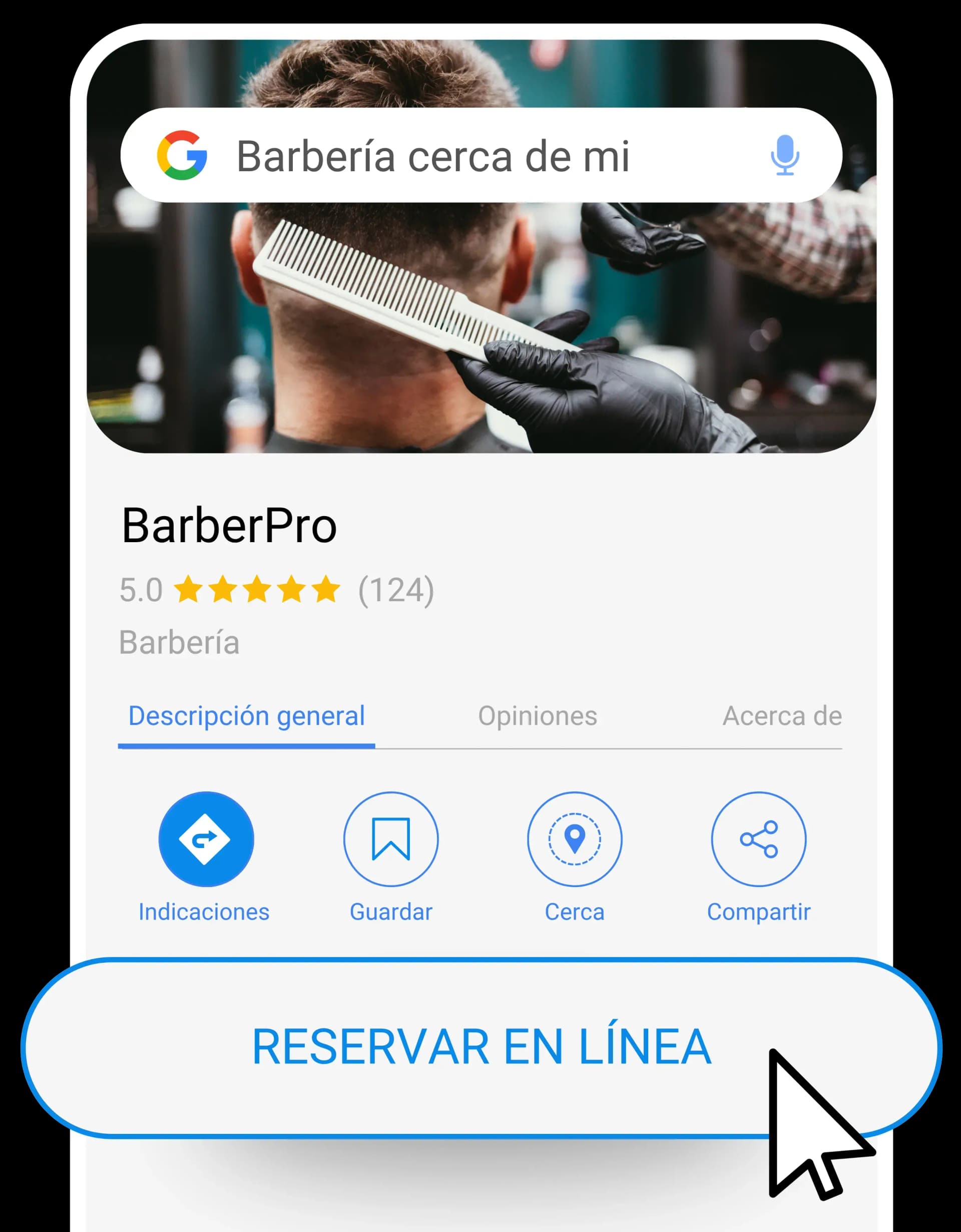 sistema de gestión para barber shop
