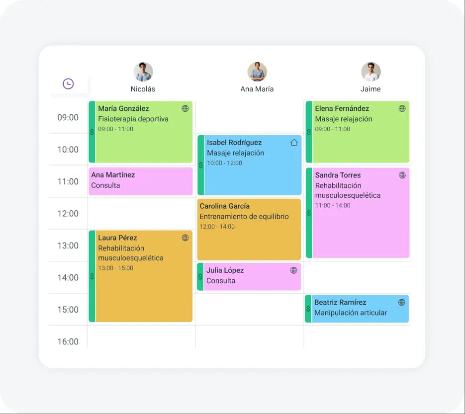 software para fisioterapeutas