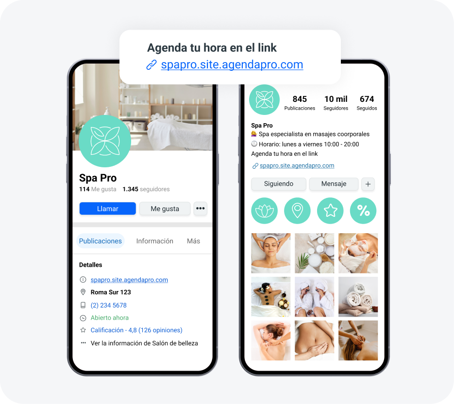 Agenda para spa gratis