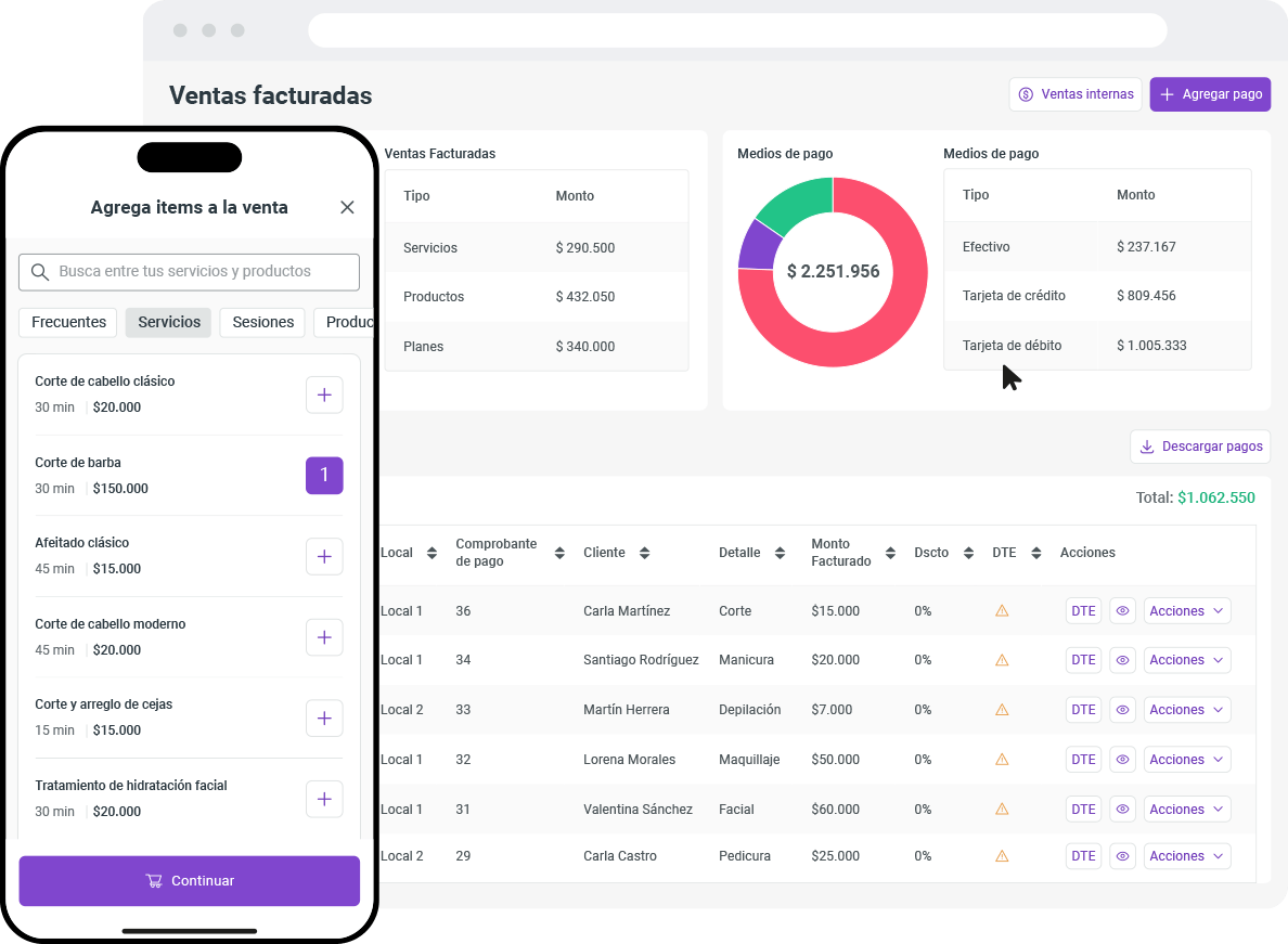 software con control de caja